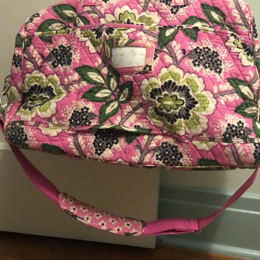 PINK VERA BRADLEY DUFFLE - Picture 9 of 12